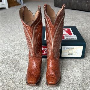 Brandy Hermoso Full Quill Cowboy Boots